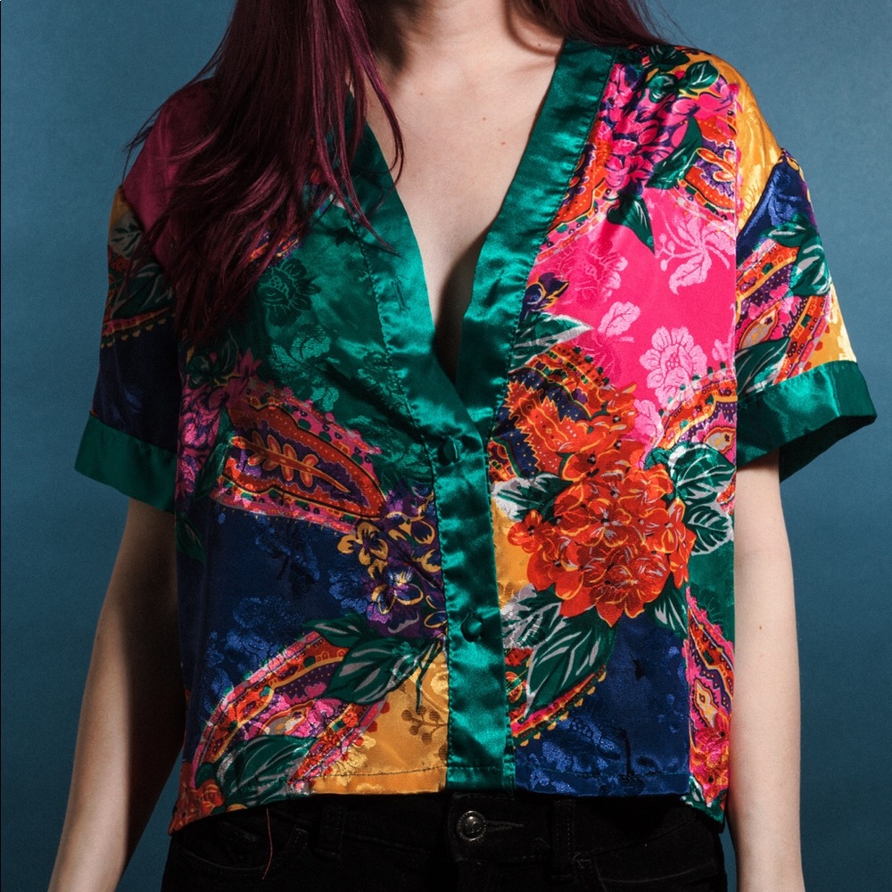 Inhibitions Button Up Shirt
